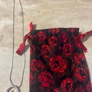 Brighton Silver Necklace with diamond like accents